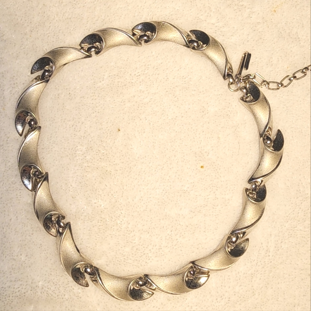 Trifari Silver-Tone Link Necklace